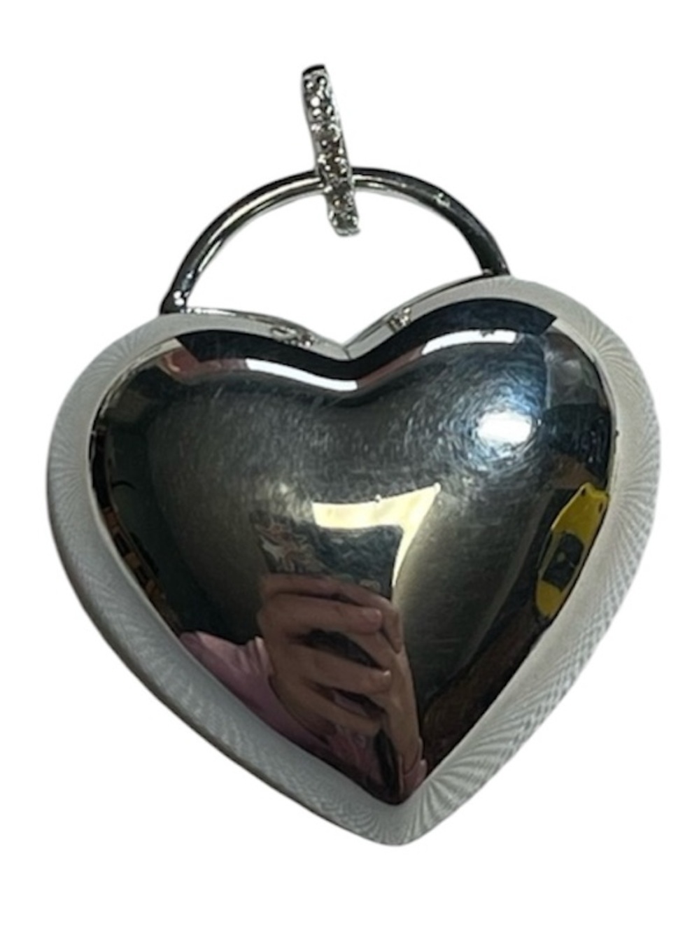 Hillberg & Berk PUFFY HEART pendant. 
925 sterling silver
New. Retail $155